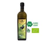 Εξαιρετικό πιστοποιημένο βιολογικό παρθένο ελαιόλαδο ψυχρής έκθλιψης 1L